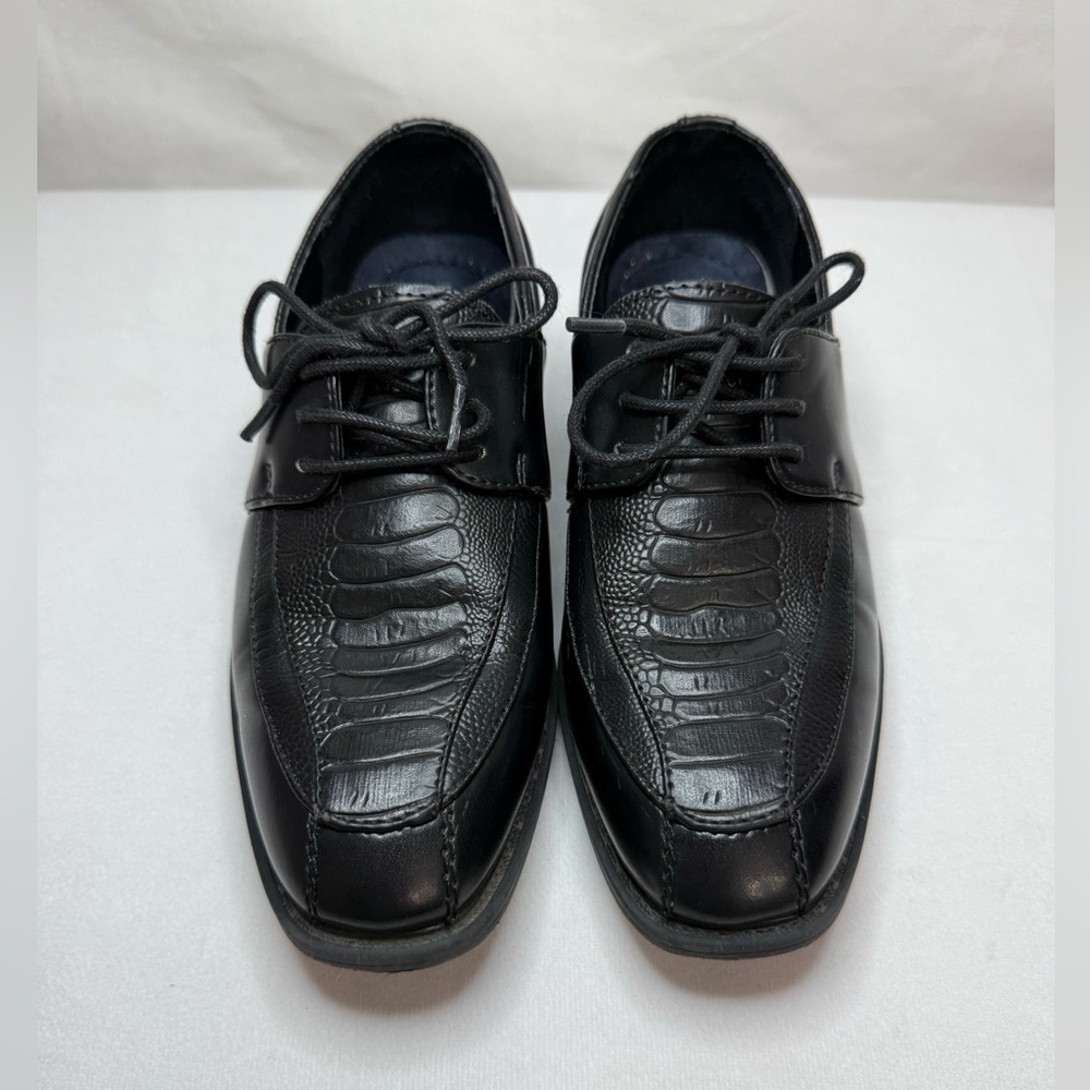Felipe Stefano Boys Little Kid Dress Shoes Black